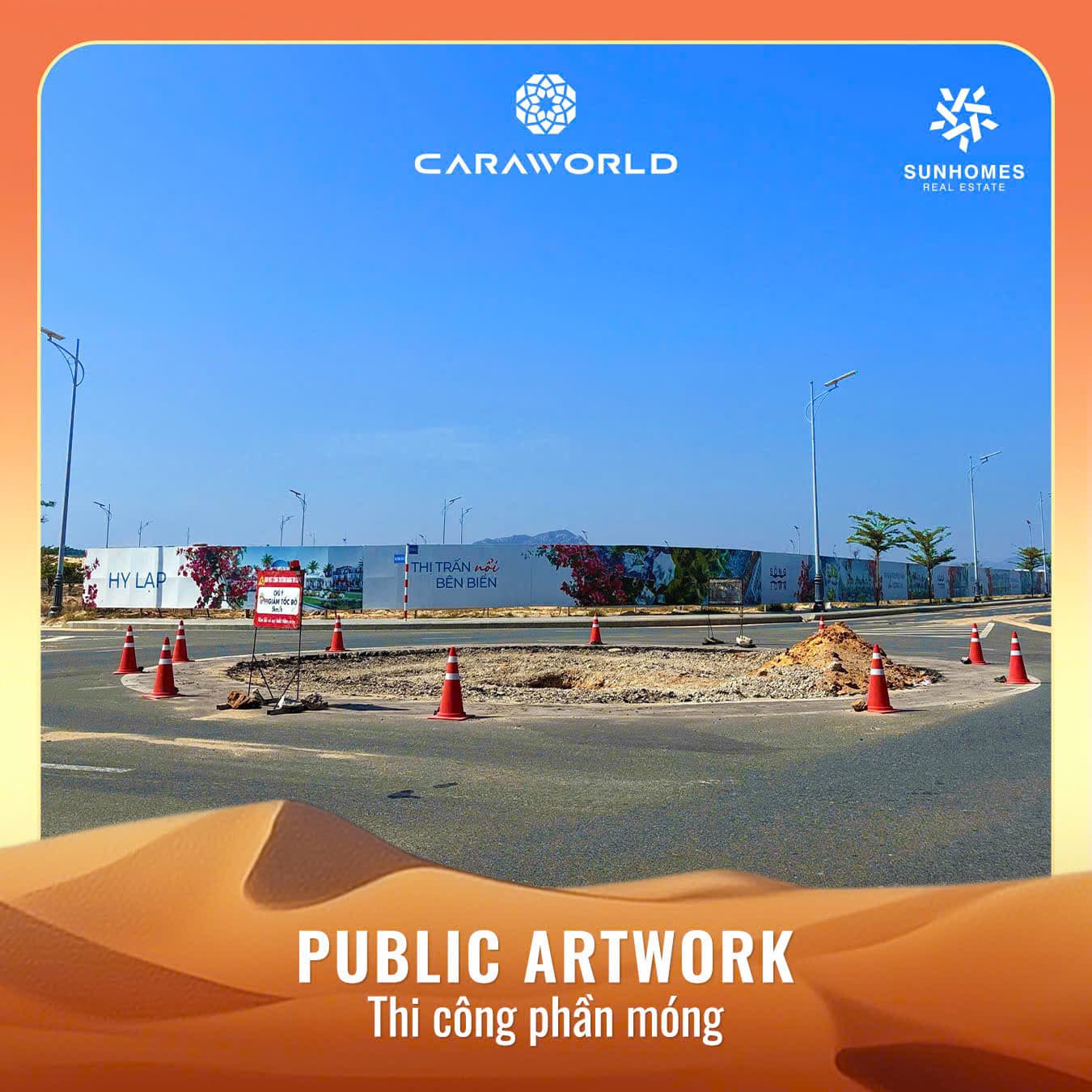 Tiến độ Public artwork