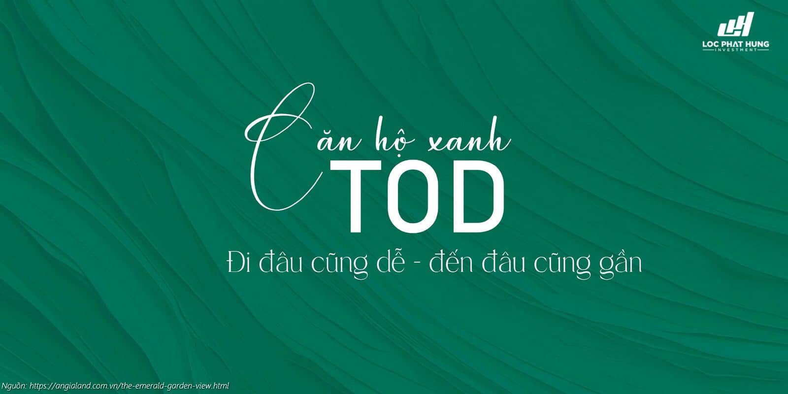 Căn hộ xanh TOD dự án The Emerald Garden View