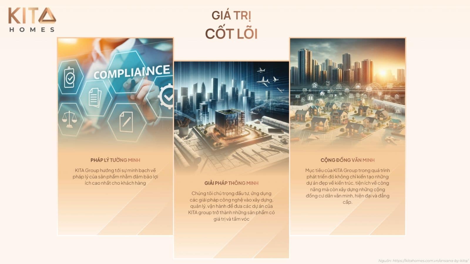 Giới thiệu Tập đoàn Kita Group - Chủ đầu tư uy tín đứng sau dự án căn hộ Ansana by Kita
