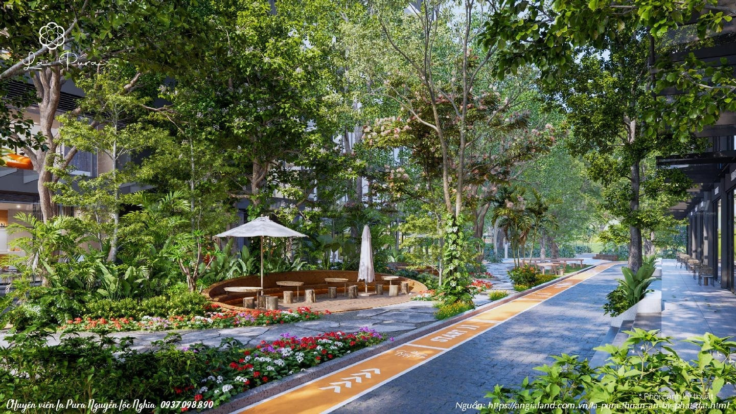 Đường Chạy Bộ Nội Khu Căn Hộ La Pura