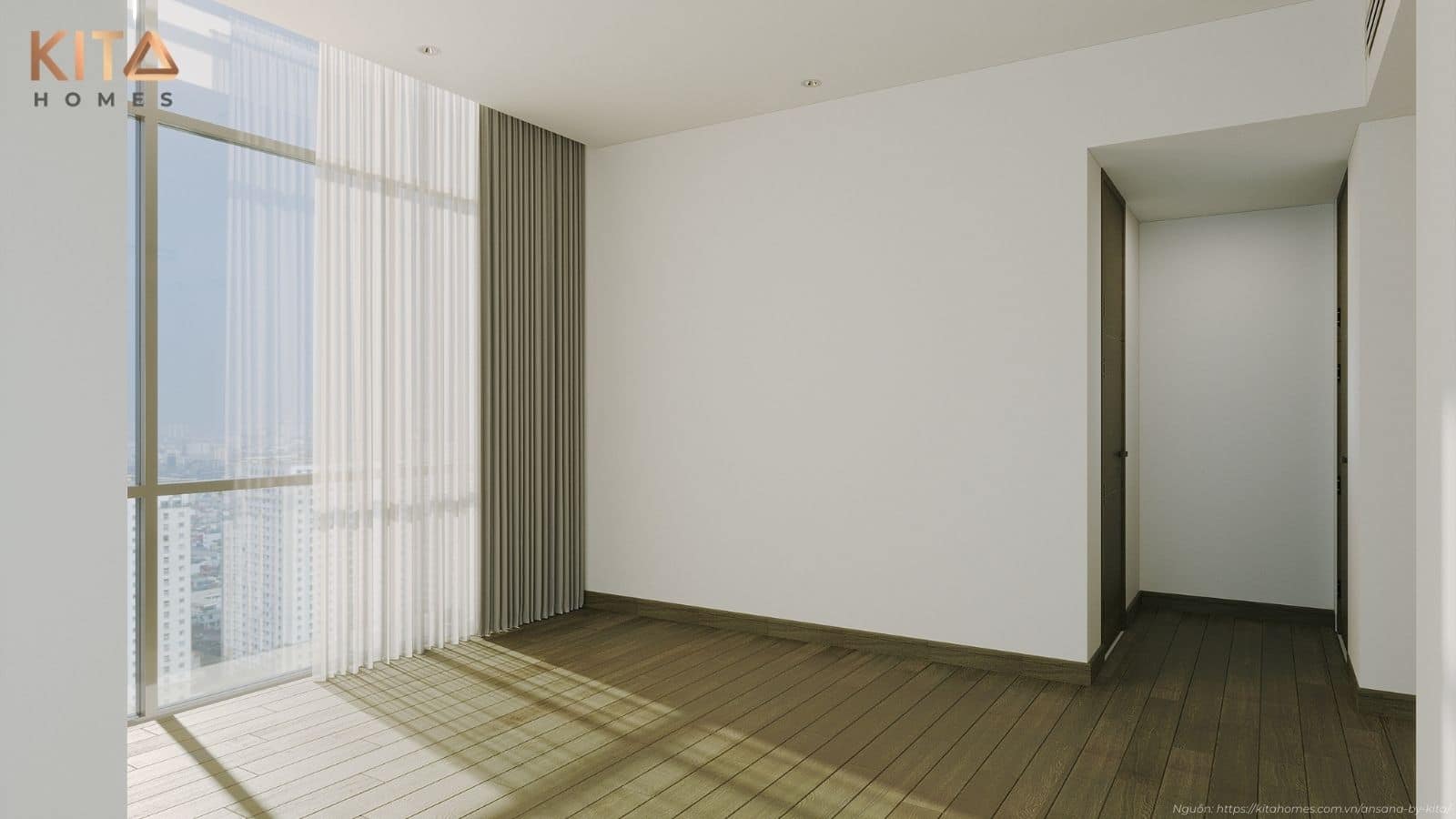 Khám phá không gian sống thượng lưu tại nhà mẫu Penthouse dự án Ansana by Kita