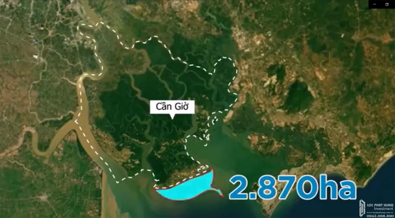 Vị trí địa chỉ dự án căn hộ chung cư Vinhomes Cần Giờ chủ đầu tư VinGroup