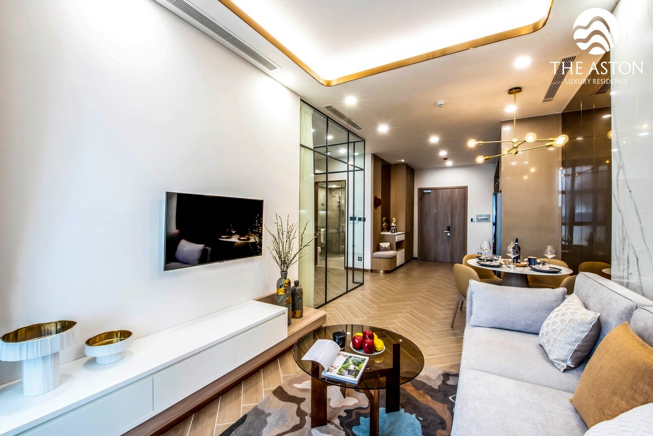 Nhà mẫu dự án căn hộ chung cư The Aston Nha Trang Đường Xóm Cồn chủ đầu tư DKRH