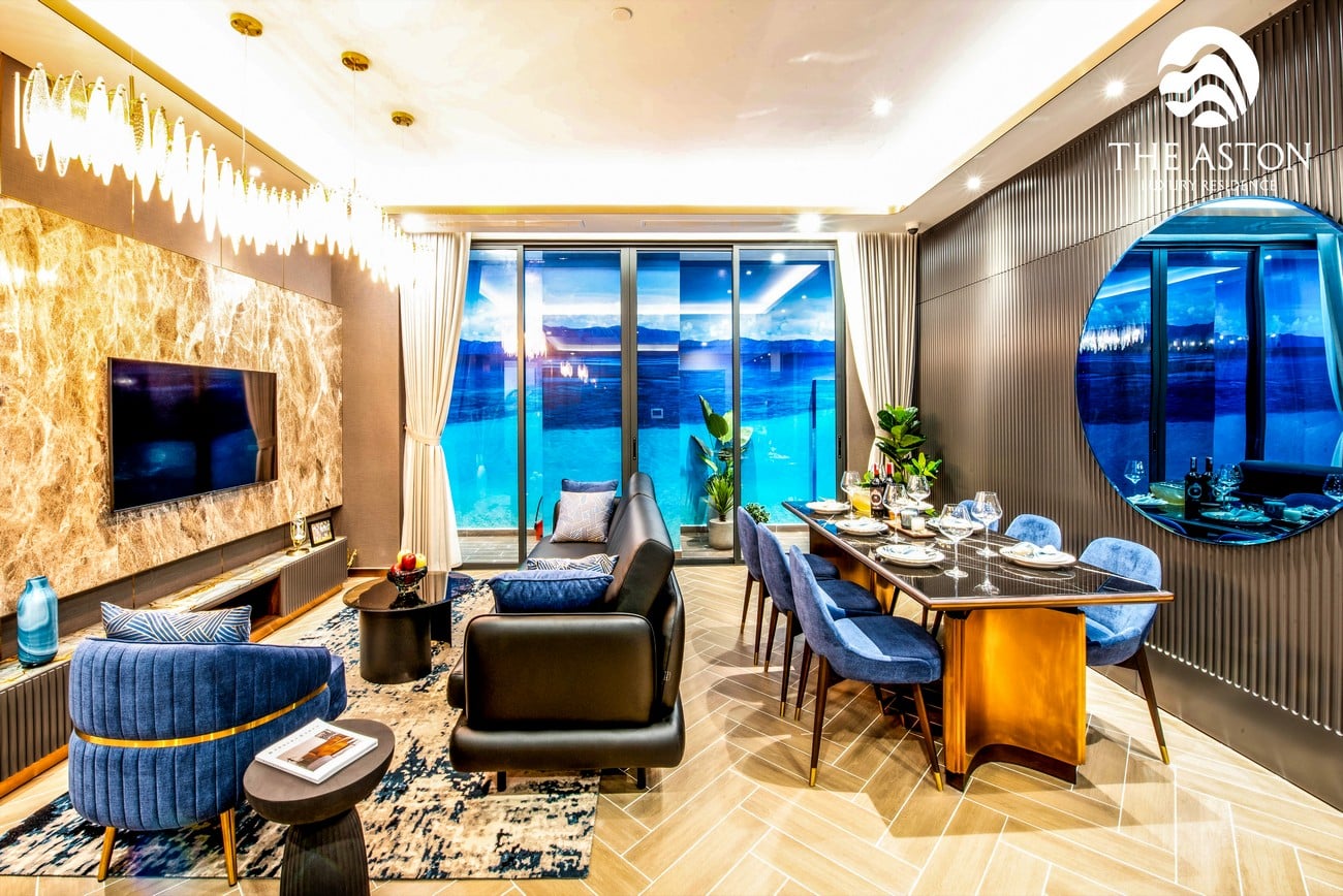 Nhà mẫu dự án căn hộ chung cư The Aston Nha Trang Đường Xóm Cồn chủ đầu tư DKRH