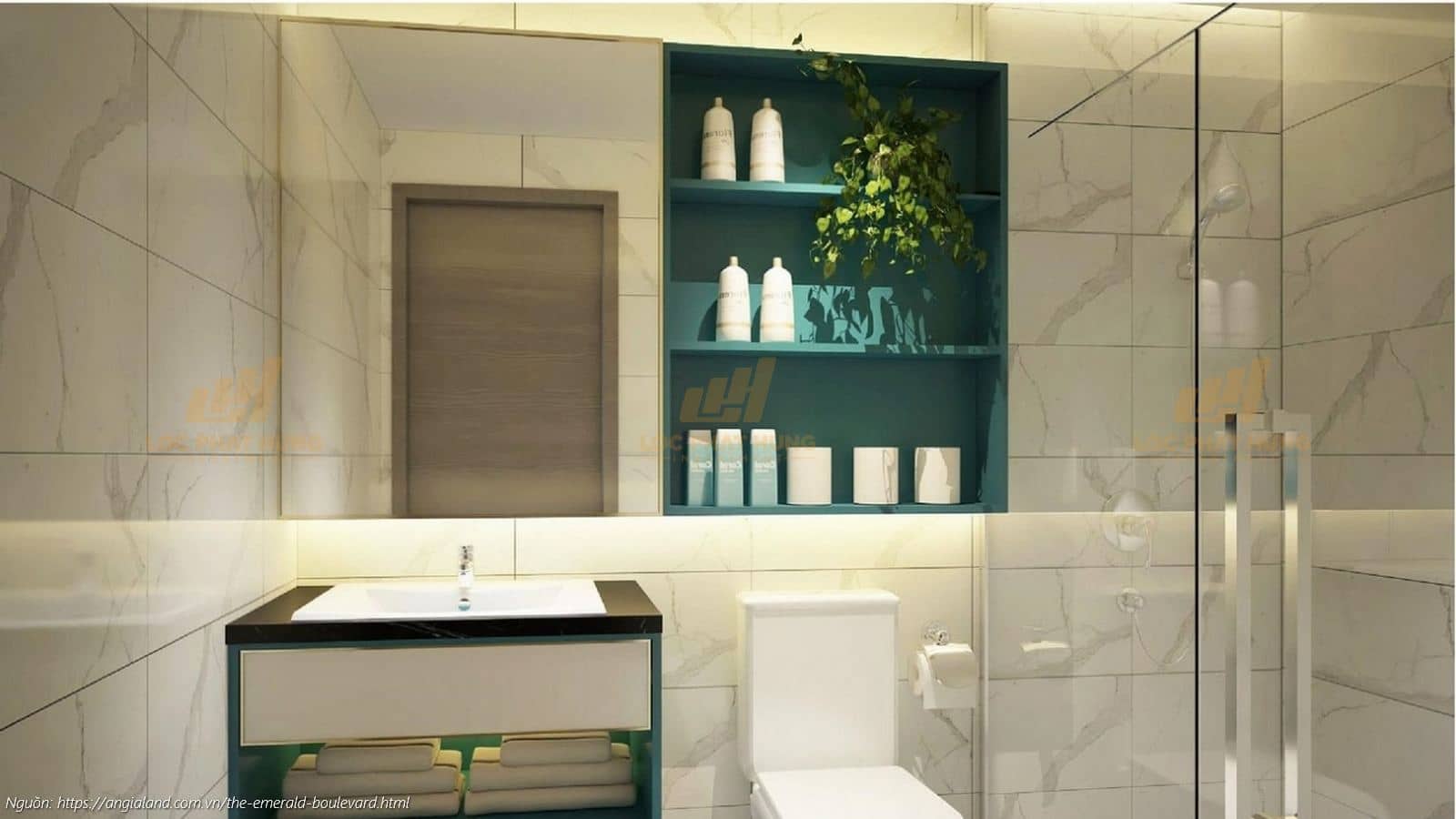 Nhà mẫu dự án căn hộ chung cư The Emerald Boulevard