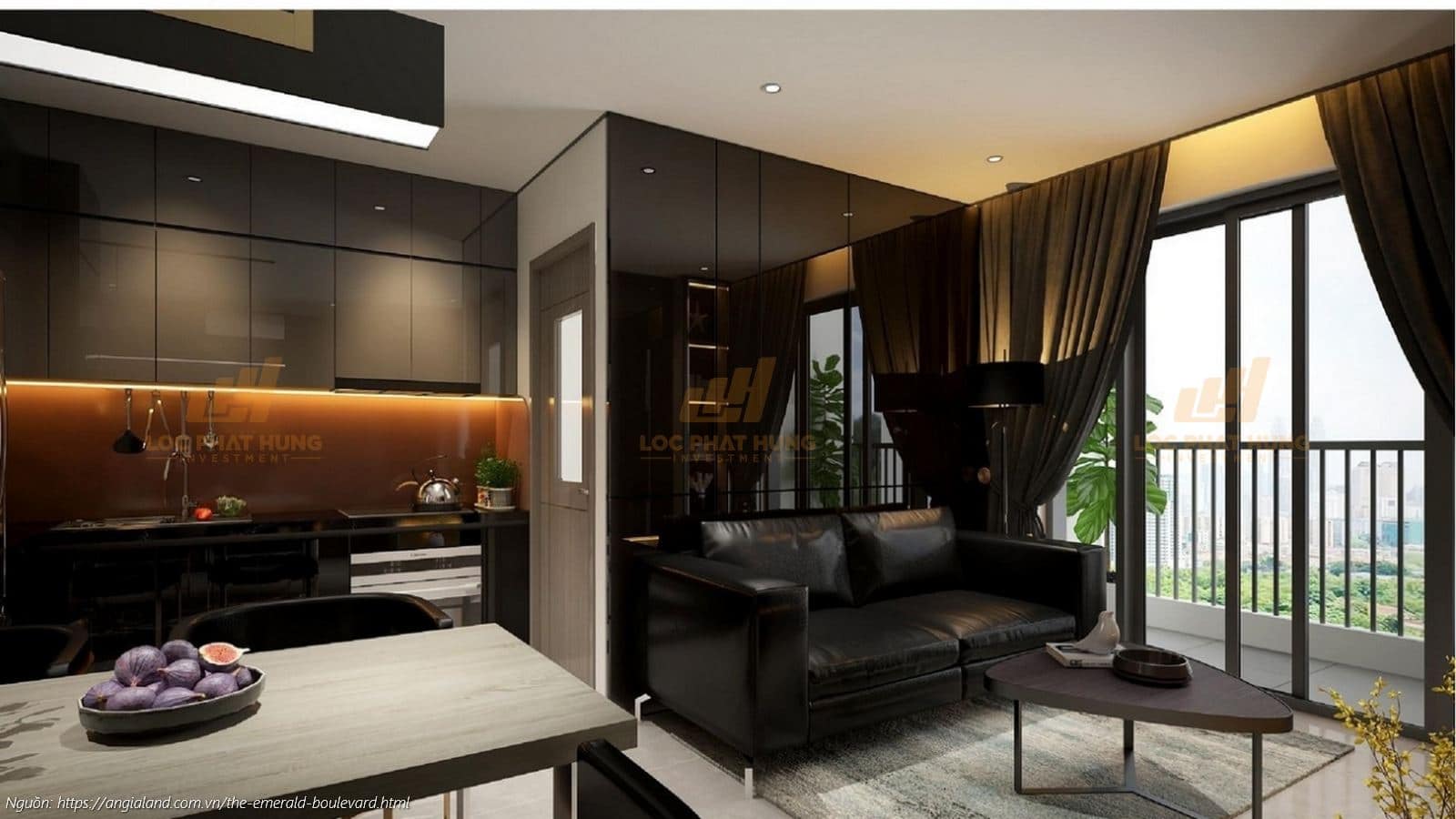 Nhà mẫu dự án căn hộ chung cư The Emerald Boulevard