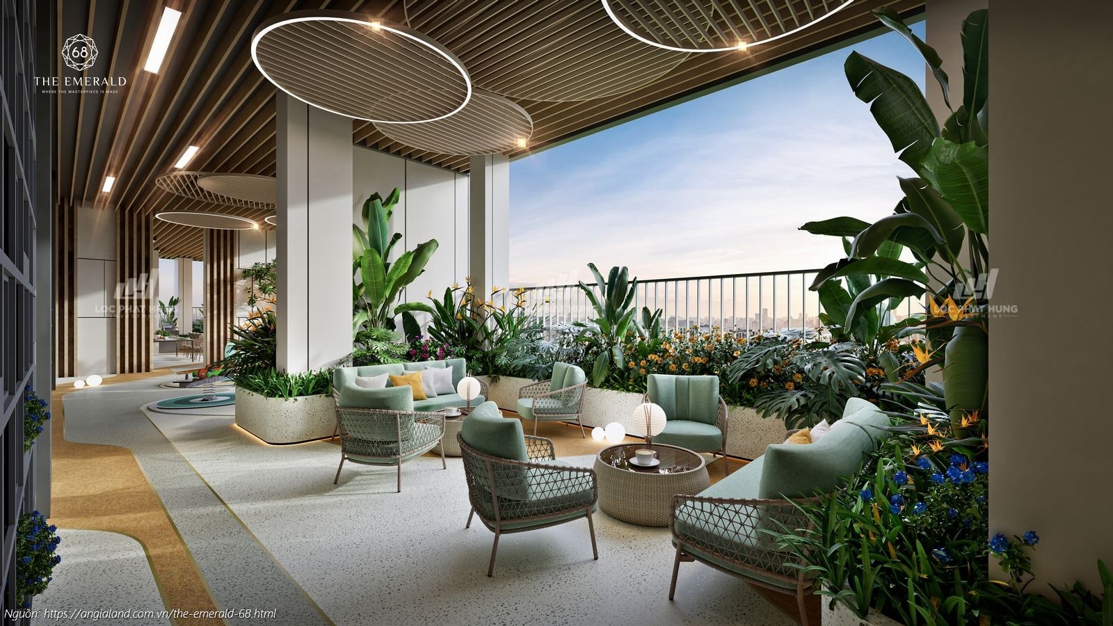 Tiện ích dự án căn hộ chung cư The Emerald Boulevard