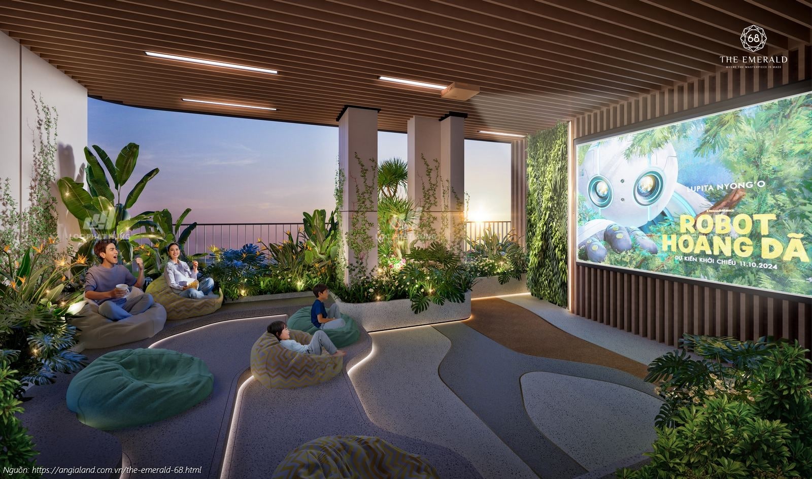 Tiện ích dự án căn hộ chung cư The Emerald Boulevard