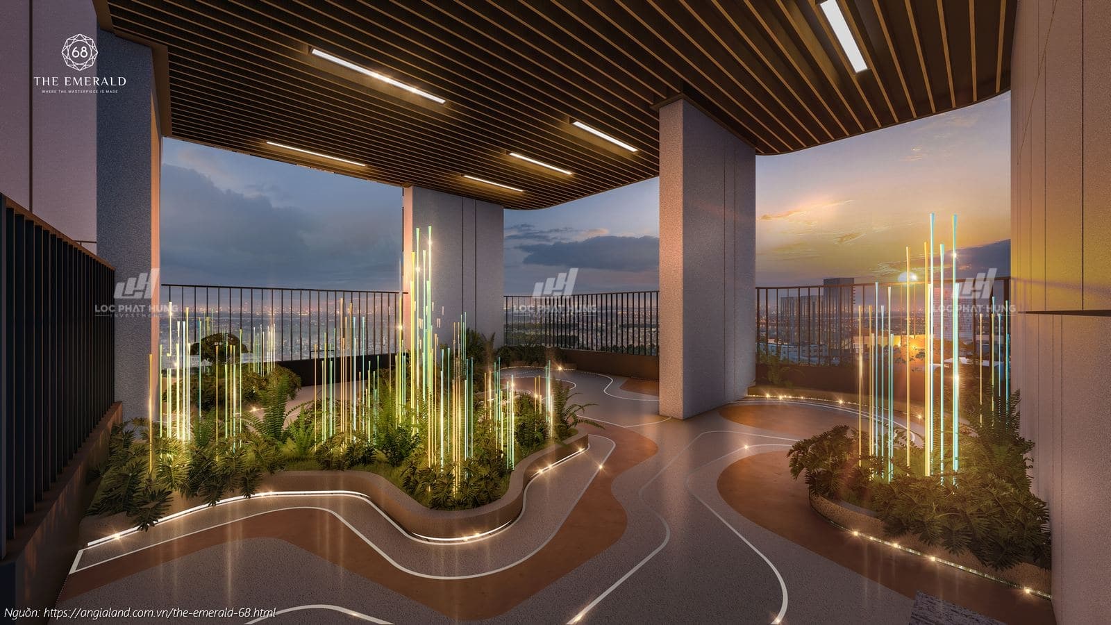 Tiện ích dự án căn hộ chung cư The Emerald Boulevard