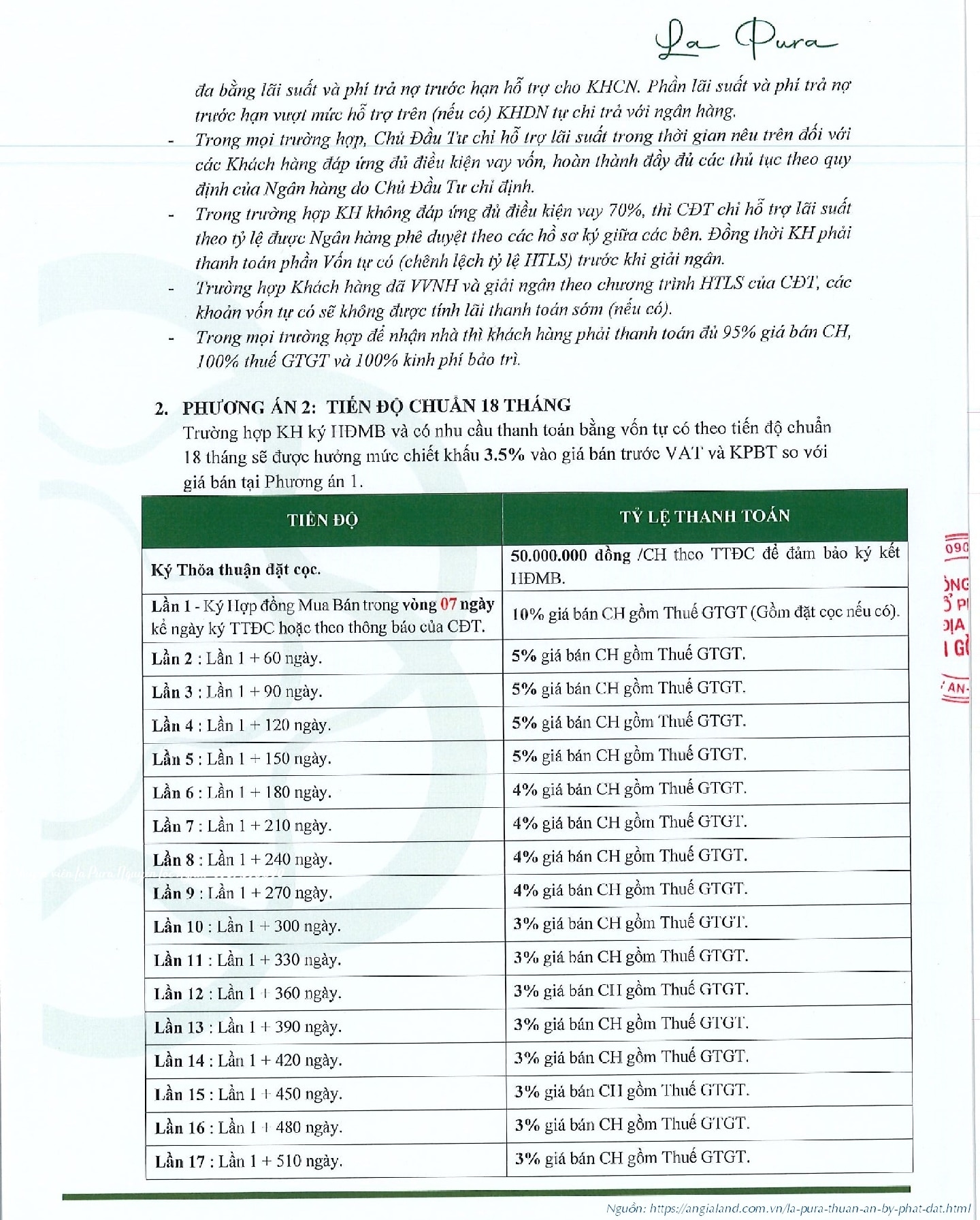 Phương Thức Thanh Toán La Pura Lapura Phát Đạt