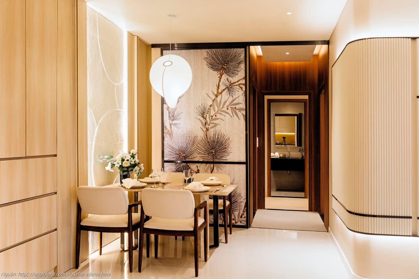 Thiết kế phòng ngủ nhà mẫu căn hộ Setia Edenia 2PN 2WC (diện tích 73m²) Thiết kế phòng ngủ nhà mẫu căn hộ Setia Edenia 2PN 2WC (diện tích 73m²)