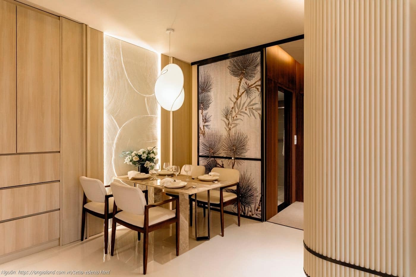 Thiết kế phòng ngủ nhà mẫu căn hộ Setia Edenia 2PN 2WC (diện tích 73m²) Thiết kế phòng ngủ nhà mẫu căn hộ Setia Edenia 2PN 2WC (diện tích 73m²)