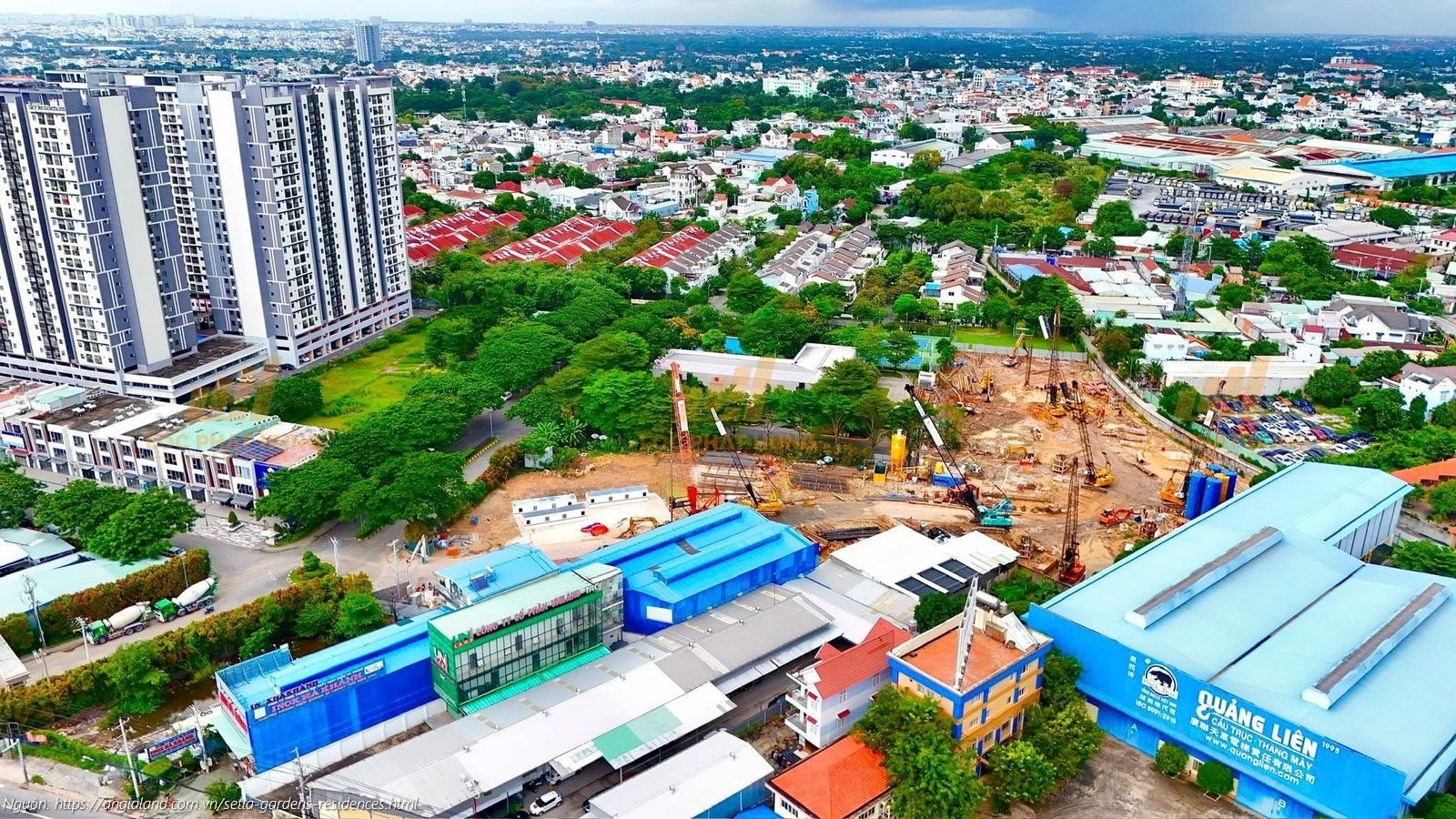 Tiến độ xây dựng tháng 09/2025 dự án Setia Edenia, Phường Lái Thiêu, TP. Hồ Chí Minh Tiến độ xây dựng tháng 09/2025 dự án Setia Edenia, Phường Lái Thiêu, TP. Hồ Chí Minh