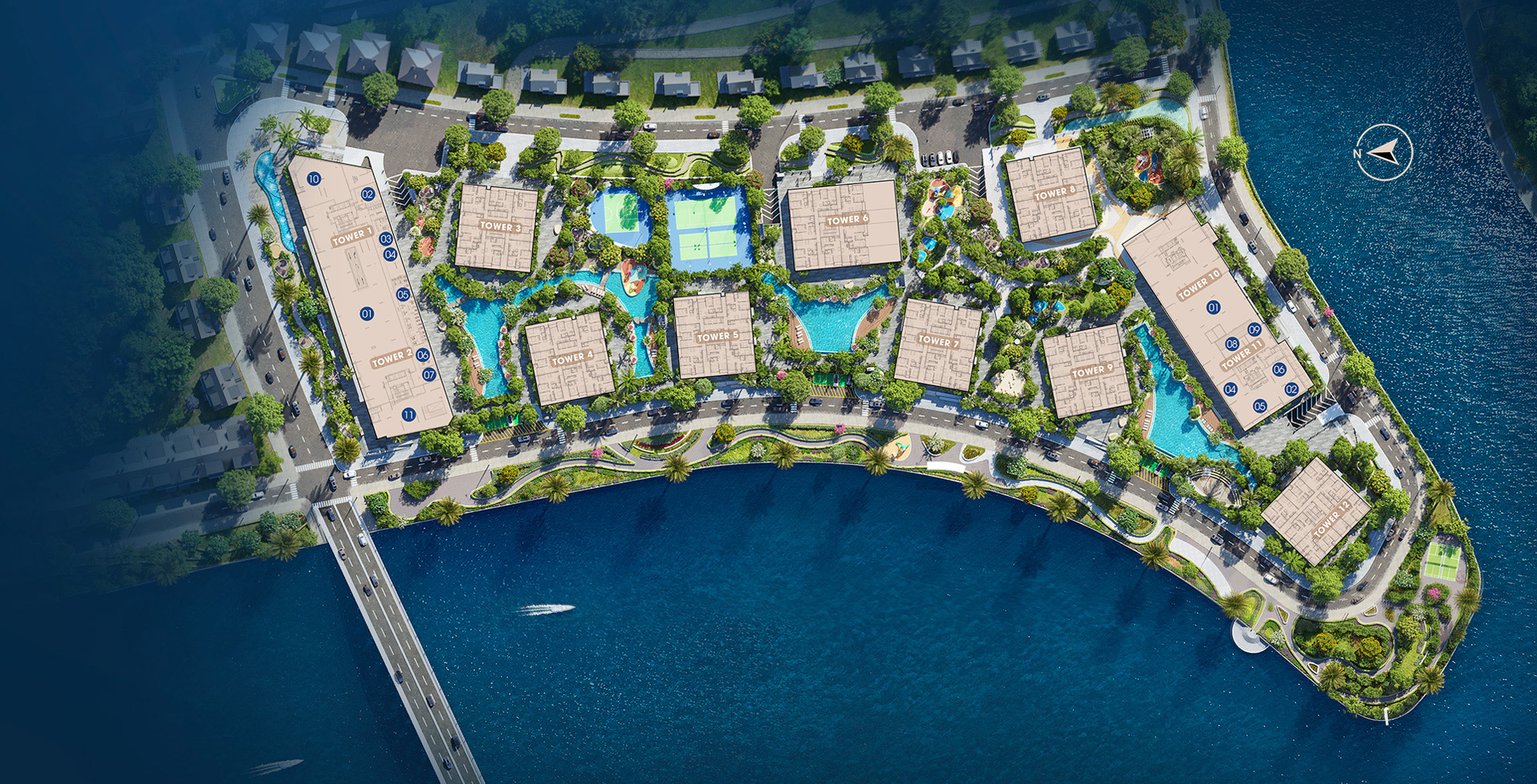 Tiện ích tầng 3 tại the prive