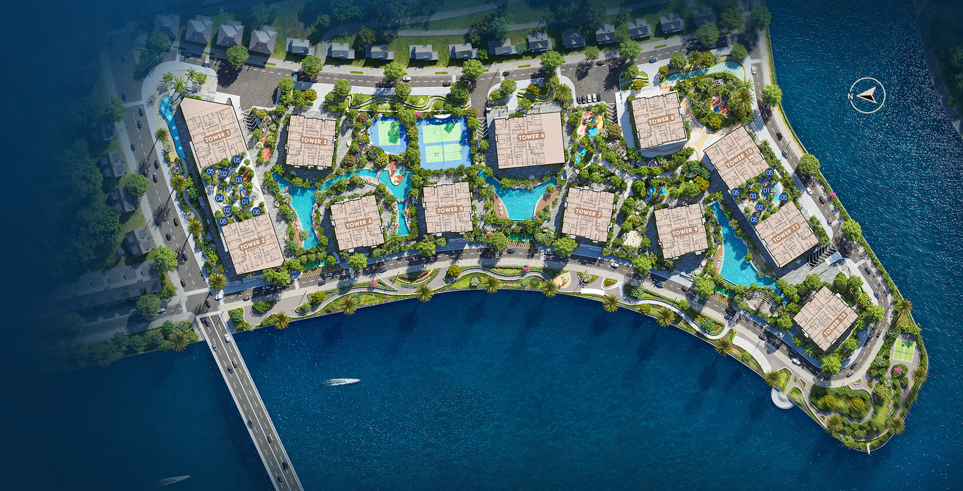 Tiện ích tầng 4 tại the prive